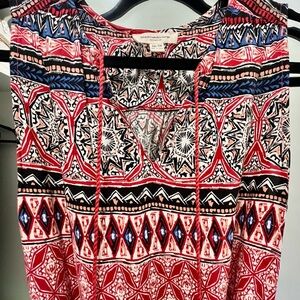 Beachlunchlounge Red and Black Dress